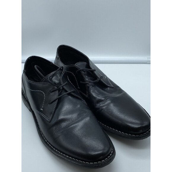Steve Madden Other - Steve Madden Leather Dress Shoes Men's 11 Black Lace Up